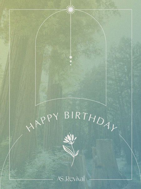 Happy Birthday E-Gift Card - AS REVIVAL